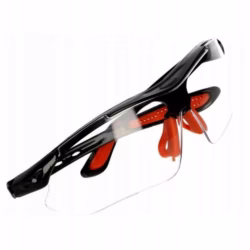 Okulary ochronne przeciwodpryskowe BHP Consorte Resiste robocze