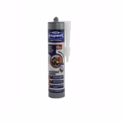 USZCZELNIACZ DEKARSKI EXPERT LINE KAUCZUKOWY CZARNY 280ML