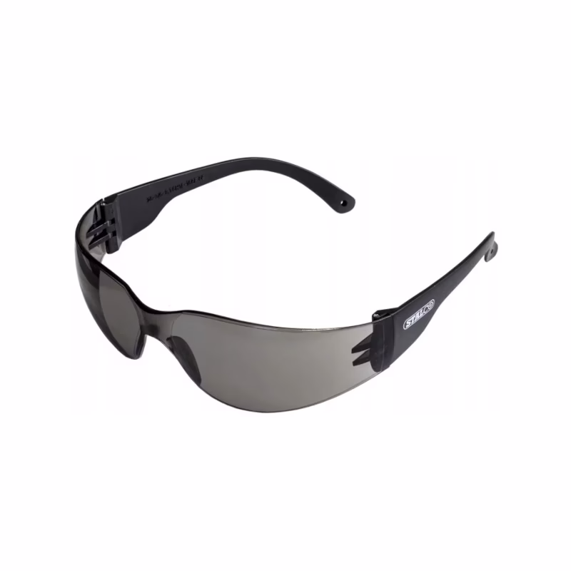 OKULARY PRZECIWODPRYSKOWE BHP PRZYCIEMNIANE STALCO PERFECT S-44203