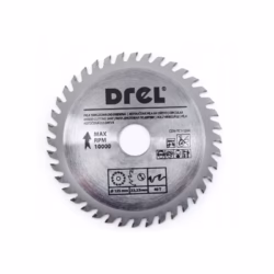 Tarcza do drewna piła widiowa125x22,23x40T DREL CON-TCT-1204