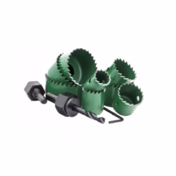 Otwornica do drewna fi (19, 25, 29, 32, 44, 51, 63) Stalco 11 elementów S-27911