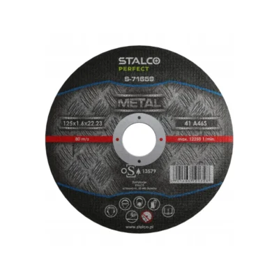 Tarcza do cięcia metalu-płaska125x1,6mm Stalco Perfect S-71659