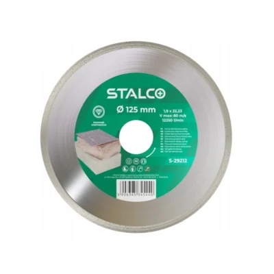 Tarcza Stalco pelna do ceramiki 125mm Tarcza Stalco pelna do ceramiki 125mm