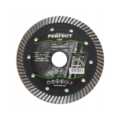 Turbo do cięcia na sucho Stalco Perfect 125×2,4mm S-71971 Turbo do cięcia na sucho Stalco Perfect 125×2,4mm S-71971