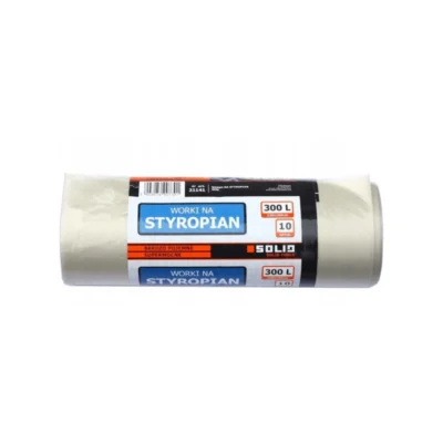 Worki budowlane na styropian Solid 300l rolka 10szt