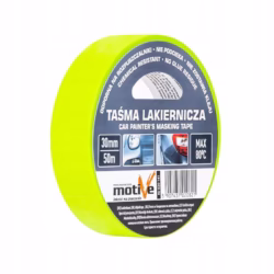 Taśma malarska, lakiernicza odporna na rozpuszczalnik Motive 30mm x 50m papier ryżowy 020141
