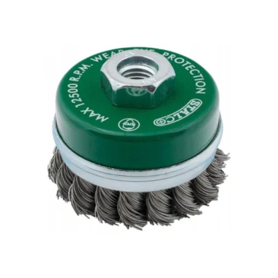 Szczotka czołowa splatana 100mm Stalco Szczotka czołowa splatana 100mm Stalco