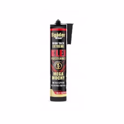 Klej montażowy uszczelniacz biały Spider Glue mega mocny ultra szybki klei wszystko 290ml