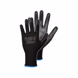 Rękawice robocze poliuretanowe czarne Rnypu r. 10 ARTMAS/RNYPU_BLACK10
