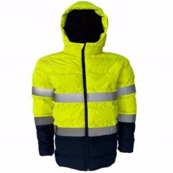 Kurtka robocza zimowa ocieplana ostrzegawcza BHP Consorte Pluton pikowana rozmiar S KUPLUTZS