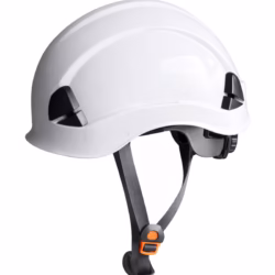 Kask ochronny BHP Consorte Logi biały, do pracy na wysokości, regulacja obwodu pokrętłem ( 53 cm -62 cm )